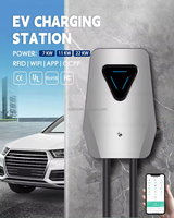 NTO Q5 Fast 7Kw 32A Type2 11Kw 16A Ip66 Station de charge étanche pour voiture électrique Ac Wallbox EV Charger