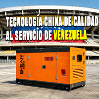 Générateur diesel silencieux Weichai FAW Ricardo 40 kW 50 kVA de marque américaine Venezuela, 50 000 watts, prix du générateur 60 kVA