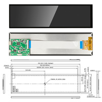 HAORYZON Vente en gros 8.8 pouces écran tactile capacitif TFT LCD écran bande d'affichage Android OS Board pour IHM industrielle