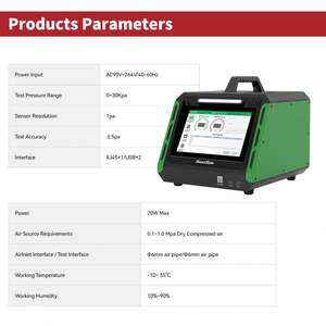 Tester per Batterie di Veicoli Elettrici SmartSafe ET30, Resistenza di Isolamento, Display Grande da 10 Pollici, Strumenti Diagnostici per Bassa Tensione - Product Image 5