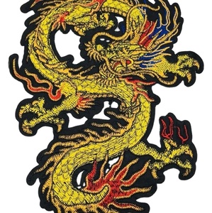 Patche écusson Ying Yang Dragons Thermocollant Patch Kung Fu - Foto 6