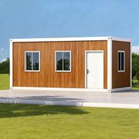 Villa préfabriquée de luxe, maison modulaire, maison de luxe portable, 20 pieds, 40 pieds, 2, 3, 4 chambres, mobile, extensible, conteneurisée