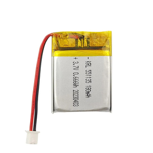 Литий-полимерный аккумулятор 3.7V 551135 180мАч для POS-терминалов и портативных сканеров, перезаряжаемая литий-полимерная батарея в мягком корпусе, индивидуальный размер - Product Image 1