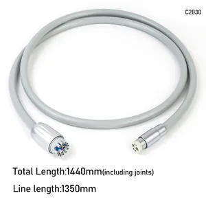 Cefla/Anthos/<span class=keywords><strong>Castellini</strong></span>, silla Dental Manual, tubo de fibra óptica, manguera de 6 orificios, turbina de aire ligera, pieza de mano, Motor, materiales de dentista - Product Image 3