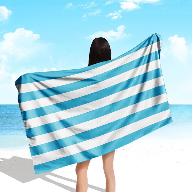 Wholesale Custom Print Stripe Design Beach