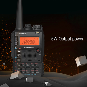 Zastone UV-8DR <strong>Handheld</strong> UHF VHF Ham <strong>Radio</strong> with 128 Groups Channels Storage - Product Image 2