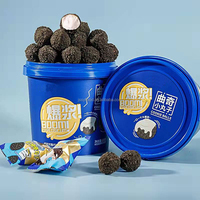 OEM-Galleta de pulpa de ráfaga, bola pequeña de Chocolate, oblea compuesta, galleta de relleno de Chocolate