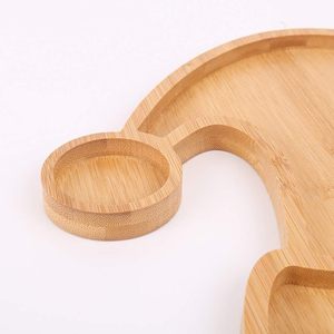 <span class=keywords><strong>Plateau</strong></span> de service en bambou naturel en forme de chapeau de Père Noël de Noël personnalisé pour restaurant et maison - Product Image 5