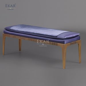 EKAR Mobilier de chambre moderne d'inspiration Montagu et en métal pour maison, hôtel, bureau ou appartement - Product Image 2