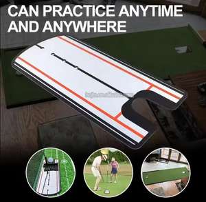 Factory Golf Training Putting Mirror Accesorios de ayuda para la práctica de golf-<span class=keywords><strong>Putter</strong></span> de alineación de postura Ayudas para la práctica - Product Image 3