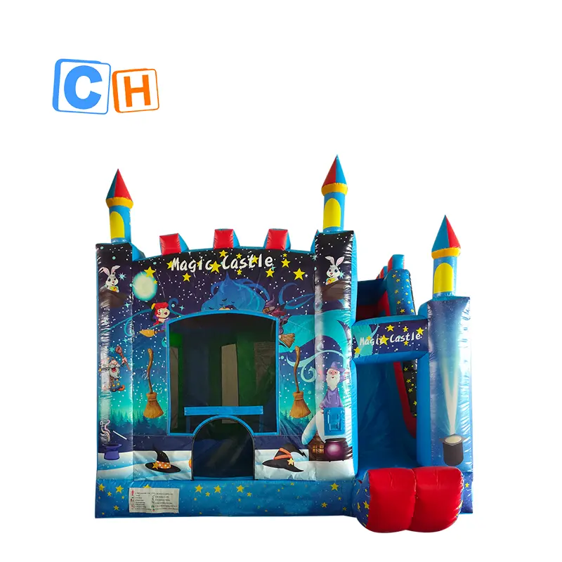 Outdoor Fun Jump colorful Inflatable Combo Adult Bouncer slide PVC Castle Bounce House And jumping Slide Party Rental for adults