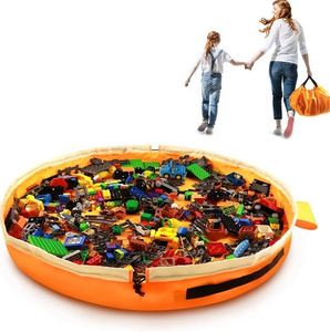 Sac de rangement pliable pour jouets, durable et portable, avec tapis de jeu pour enfants - échantillon gratuit - Product Image 3