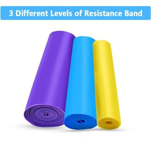 Yoga Stretch Band Fitness Stretch Band pour la musculation Fournitures auxiliaires pour sangles de tension et cordes de yoga - Product Image 4