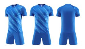 Maillots de football personnalisés pour hommes, impression par sublimation, haute qualité, design court et tendance, 100 % polyester respirant et à séchage rapide - Product Image 5