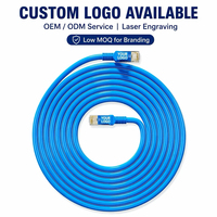 Cable de Red Ethernet Cat6 RJ45 de Alto Rendimiento, 250MHz, 24AWG, CCA, para Enrutador Gigabit, TV Box