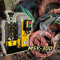 Mayslynn Mini machine à dénuder les câbles 220V | Petit éplucheur de fil de cuivre pour le recyclage des déchets