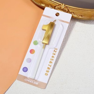 โอเปอราเฮาส์ เทียนวันเกิดดิจิทัล INS อินเทอร์เน็ตเซเลบริตี้ สร้างสรรค์ โรแมนติก ปาร์ตี้ เทียนสีทองและสีเงิน เค้กวันเกิด - Product Image 3