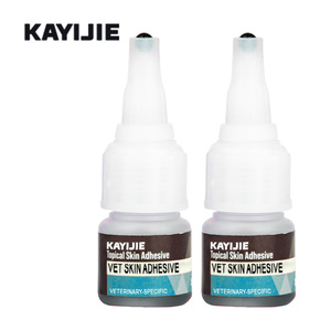 KAYIJIE N-butilcianoacrilato 2-octilcianoacrilato Adhesivo Tisúreo Tópico Pegamento Médico para la Piel de Animales y Mascotas - Product Image 2