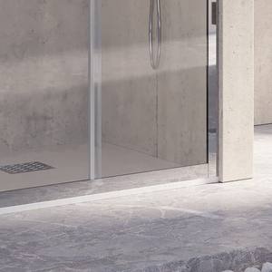 Kamalu KI1000 Moderna Cabina Doccia Senza Telaio 120x80 con Vetro da 8mm e Struttura in Acciaio Impermeabile per Bagno - Product Image 4