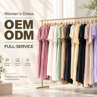 Service OEM ODM d'usine de robes pour femmes pour les marques de boutiques, vente en gros, taille et couleur personnalisées, étiquette privée, robes d'été