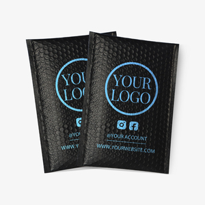 100 MOQ Poly Bubble Mailers stampa Logo Air Mailing Bags <span class=keywords><strong>busta</strong></span> Express Shipping Package - Product Image 4