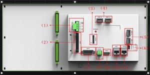 Contrôleur de machine CNC Mach3 G-Code 2-6 axes de haute qualité pour tour CNC et centre de tournage avec écran LCD 10,4 pouces - Product Image 5