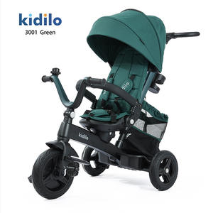 Cochecito infantil plegable <span class=keywords><strong>de</strong></span> bicicleta <span class=keywords><strong>de</strong></span> Pedal ligero para <span class=keywords><strong>triciclo</strong></span> <span class=keywords><strong>de</strong></span> bebé <span class=keywords><strong>de</strong></span> 3 a 6 años <span class=keywords><strong>de</strong></span> edad, cochecito para niños - Product Image 4