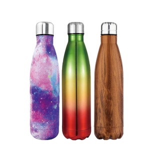 <span class=keywords><strong>TY</strong></span> 500ml Double paroi En Acier Inoxydable Isolé Bouteille D'eau Flacon À Vide et thermos sport coke bouteille de cola - Product Image 3