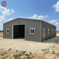 Atelier préfabriqué en structure acier de type léger, fabriqué en usine par ZTSS, pour entrepôts, avec services de cintrage, découpe et soudage.
