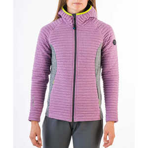 Felpa con cerniera di alta qualità da donna PRESOLANA felpa con Logo personalizzato foderato per abbigliamento lungo autunno/inverno con Design leggero - Product Image 1