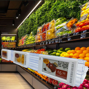 Tag harga Digital 2.13 inci 2.6 inci 2.9 inci e-kertas rak elektronik Label harga Digital Esl untuk supermarket empat warna - Product Image 1