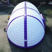 Grand dôme de football gonflable Tente d'événement gonflable Tente de dôme de scène scellée à l'air