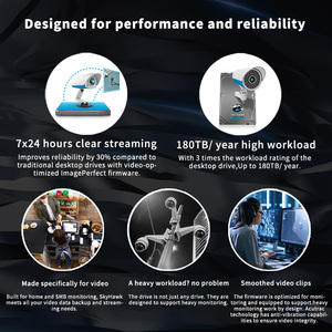 原装库存监控硬盘4tb 5400转/分256MB监控硬盘ST4000VX015 - Product Image 5