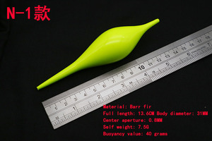 Luya galleggiante luminoso con Barr coda morbida di abete per la pesca in barca oceanica serbatoio bersagli argento e carpe Bighead - Product Image 6