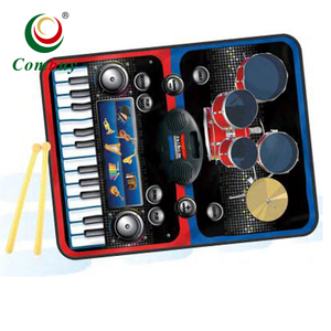 <span class=keywords><strong>Instruments</strong></span> <span class=keywords><strong>de</strong></span> <span class=keywords><strong>musique</strong></span> 2 en 1, tapis <span class=keywords><strong>de</strong></span> jeu <span class=keywords><strong>de</strong></span> piano et <span class=keywords><strong>de</strong></span> batterie électrique - Product Image 2