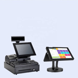 Support de comptoir POS double tablette verrouillable, support de sécurité pour bureau, kiosque double tablette pour iPad 10,9 pouces 11 pouces - Product Image 4
