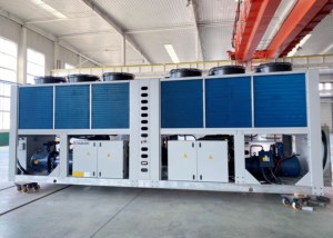 Máy làm lạnh công nghiệp 200Kw 300kw 400kw Hệ thống làm mát nước Thiết bị làm lạnh không khí làm mát bằng Vít Máy làm lạnh nước - Product Image 4