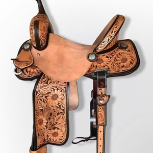 Sillines de cuero occidental de calidad de exportación, ligeros y resistentes a la intemperie con sillines duraderos a la venta - Product Image 2