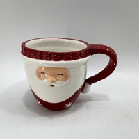 En céramique tasse à café avec porte-biscuits