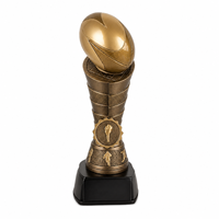 Copa de Trofeo de Rugby Weivista con Adhesivo de Logotipo Personalizado para Premios de Liga