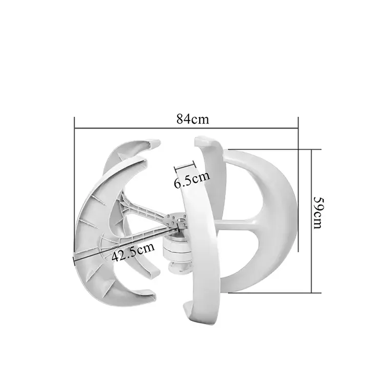 Windturbine Dak 100W 500 Watt 1kw 2 Kw 4kw 5 Kw 10 Kw Solar 48V Windturbine