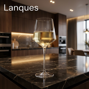 Verres à vin blancs en cristal soufflé à la main Lanques pour mariage, fête, hôtel, verres à vin rouge personnalisés, lavables au lave-vaisselle - Product Image 1