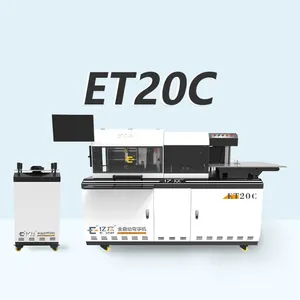 Ejo ET20C mesin bending ok huruf saluran baru takik untuk papan iklan mesin benok pemotong flensa