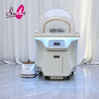 Bac à shampooing portable professionnel sans plomberie avec vapeur et connecteur, lavabo pour le lavage des cheveux en salon de beauté