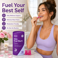 OKTW FastSlim Gummies, saveur citron, coupe-faim et stimulant du métabolisme, gestion du poids