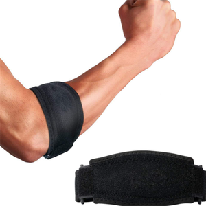 Bande de soutien réglable pour l'avant-bras avec coussinet de compression en gel, sangle pour le coude pour la bursite, la <span class=keywords><strong>tendinite</strong></span> du golfeur, soulagement efficace de la douleur - Product Image 2