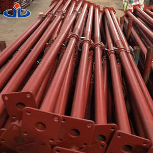 Puntales de Apuntalamiento Ajustables de Acero Pintados de 2200-3900MM para Soporte de Tuberías, Tipo Push-Pull, de Fábrica de Guangzhou - Product Image 1