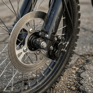 Vélo électrique tout-terrain robuste avec frein hydraulique sans balais 3000W, pneus larges 14x12 pouces, 60V 20Ah, trois vitesses, étanche - Product Image 4