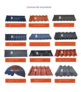 Factory Price Stone-Coated Steel Roofing Tiles Aluminium-Bamboo Joint Roof Sheet For Building Villas Hotels <strong>Thatch</strong> Roof - Product Image 2