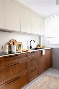 Armoires rétro personnalisées aux tons froids, conteneurs de rangement complets, style d'armoire ouverte, pour grandes armoires commerciales - Product Image 4